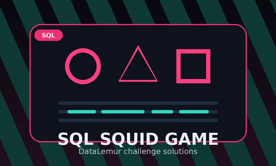 SQL Squid Game challenge thumbnail